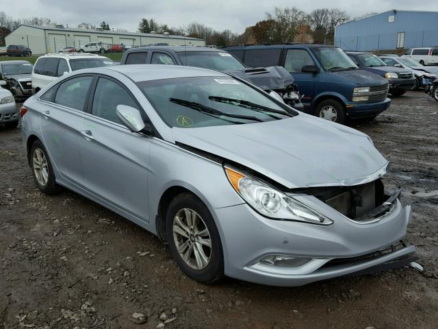 5NPEB4AC0DH793888 - 2013 HYUNDAI SONATA GLS SILVER photo 1