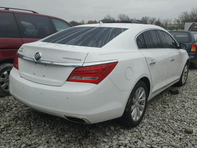 1G4GB5G3XEF272867 - 2014 BUICK LACROSSE WHITE photo 4