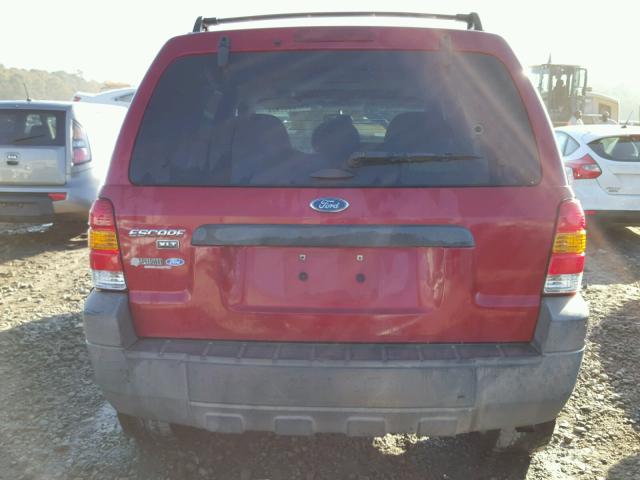 1FMYU03Z47KB58479 - 2007 FORD ESCAPE XLT MAROON photo 9