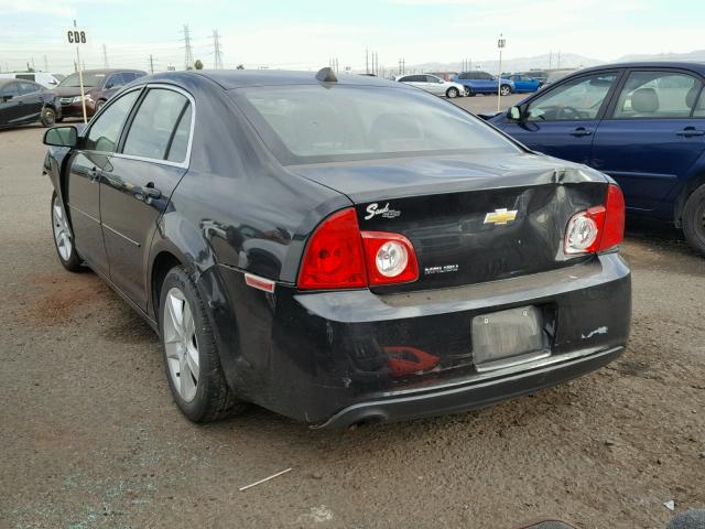 1G1ZB5E04CF109238 - 2012 CHEVROLET MALIBU LS BLACK photo 3