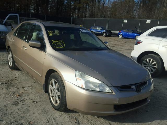 1HGCM66504A069103 - 2004 HONDA ACCORD EX GOLD photo 1