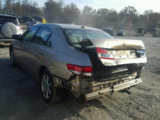 1HGCM66504A069103 - 2004 HONDA ACCORD EX GOLD photo 3