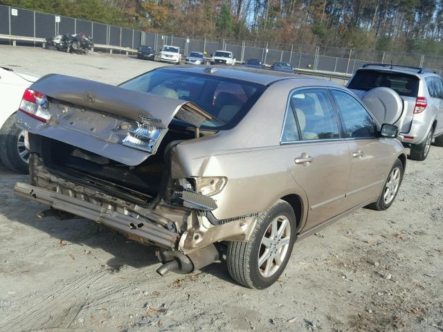 1HGCM66504A069103 - 2004 HONDA ACCORD EX GOLD photo 4