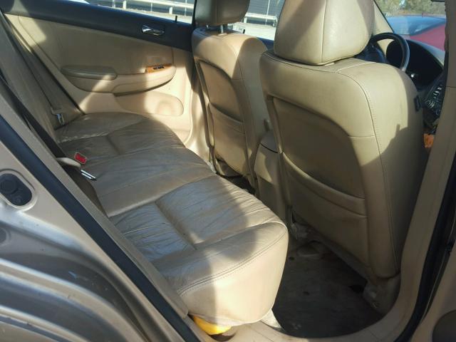 1HGCM66504A069103 - 2004 HONDA ACCORD EX GOLD photo 6