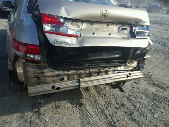 1HGCM66504A069103 - 2004 HONDA ACCORD EX GOLD photo 9