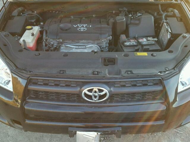 2T3BF4DVXBW104403 - 2011 TOYOTA RAV4 BLACK photo 7