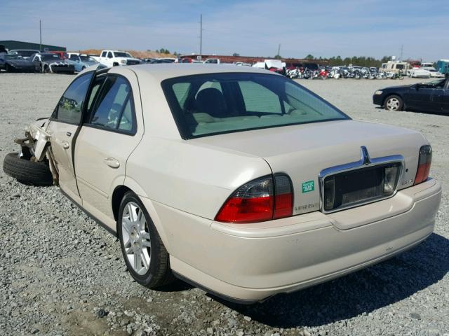 1LNHM87A63Y693954 - 2003 LINCOLN LS CREAM photo 3