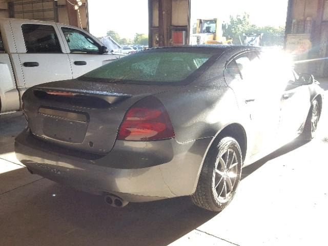 2G2WP522541309916 - 2004 PONTIAC GRAND PRIX GRAY photo 4