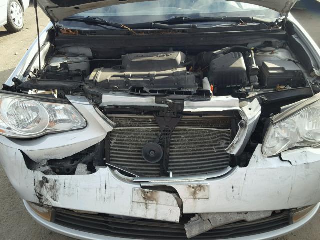 KMHDU4AD1AU082308 - 2010 HYUNDAI ELANTRA BL SILVER photo 7