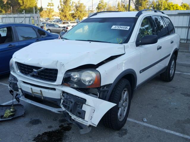 YV4CN592661264081 - 2006 VOLVO XC90 WHITE photo 2