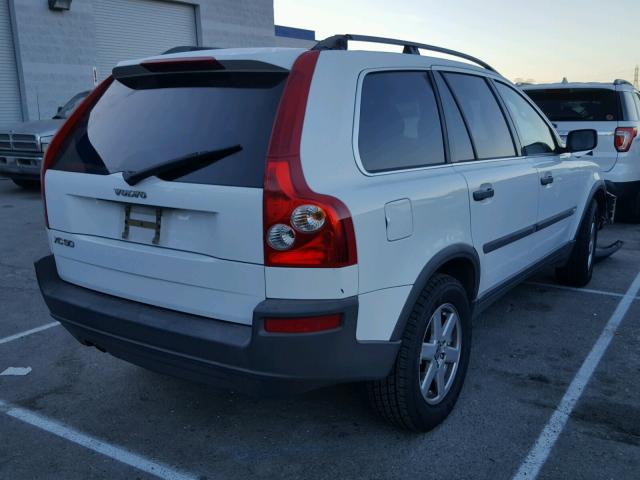 YV4CN592661264081 - 2006 VOLVO XC90 WHITE photo 4