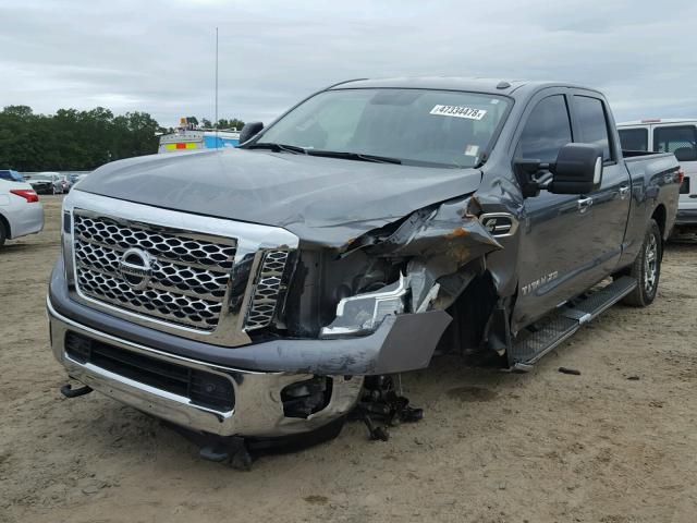 1N6BA1F40HN526257 - 2017 NISSAN TITAN XD S GRAY photo 2