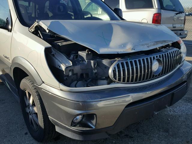 3G5DA03E33S532014 - 2003 BUICK RENDEZVOUS TWO TONE photo 9