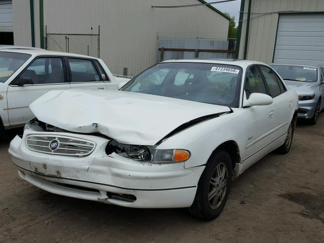 2G4WB55K211232628 - 2001 BUICK REGAL LS WHITE photo 2