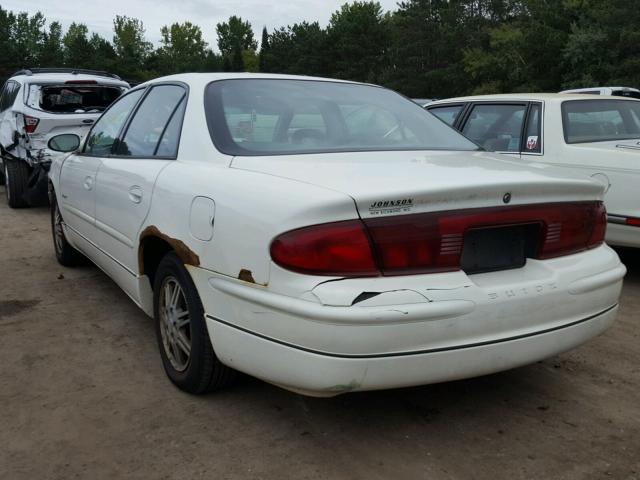 2G4WB55K211232628 - 2001 BUICK REGAL LS WHITE photo 3