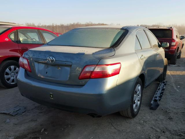 4T4BE46K09R059633 - 2009 TOYOTA CAMRY BASE GREEN photo 4