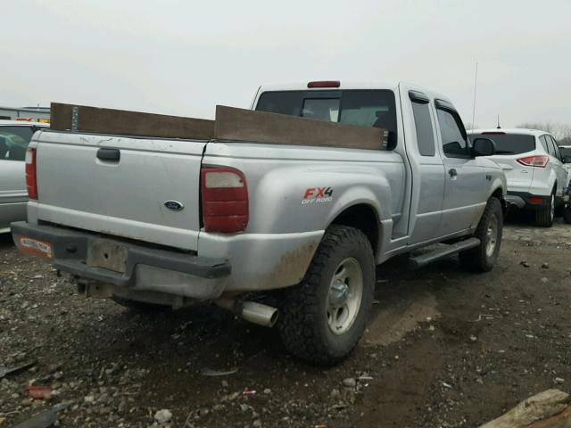 1FTZR45E53PB35771 - 2003 FORD RANGER SUP GRAY photo 4