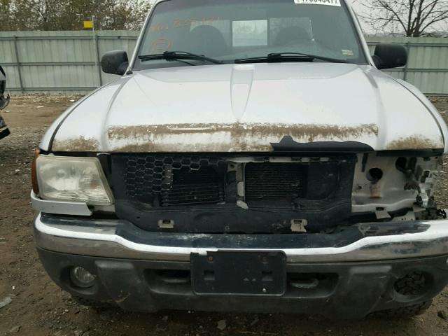 1FTZR45E53PB35771 - 2003 FORD RANGER SUP GRAY photo 7