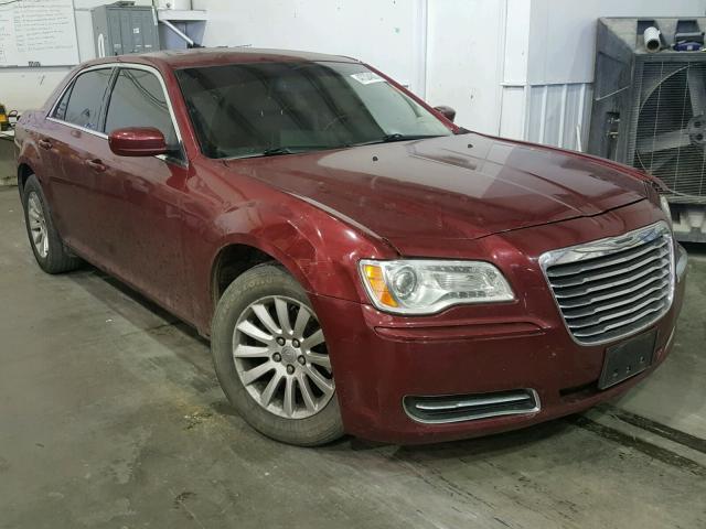 2C3CA4CG9BH528911 - 2011 CHRYSLER 300 BURGUNDY photo 1