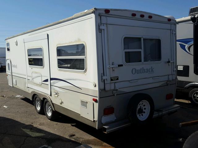 4YDT25R294G906182 - 2004 KEYSTONE OUTBACK WHITE photo 3