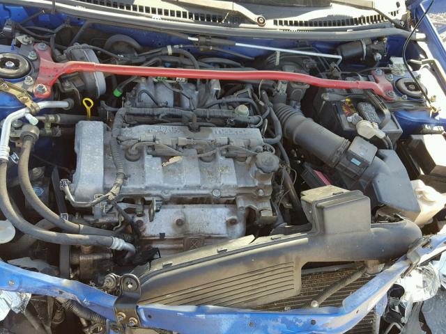 JM1BJ245631129706 - 2003 MAZDA PROTEGE PR BLUE photo 7