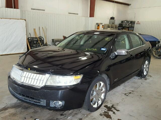 3LNHM26T69R615732 - 2009 LINCOLN MKZ BLACK photo 2