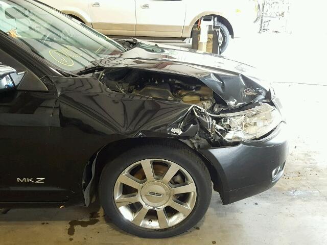 3LNHM26T69R615732 - 2009 LINCOLN MKZ BLACK photo 9