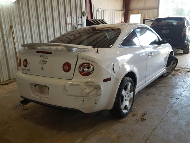 1G1AM15B877158766 - 2007 CHEVROLET COBALT SS WHITE photo 4