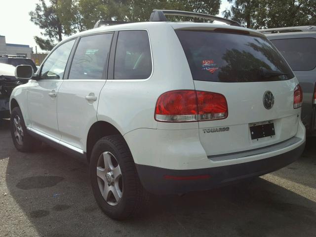 WVGZG77L35D030455 - 2005 VOLKSWAGEN TOUAREG 3. WHITE photo 3