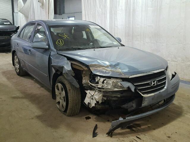 5NPET46C19H566738 - 2009 HYUNDAI SONATA GLS BLUE photo 1