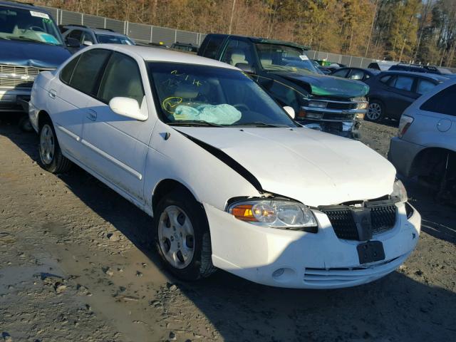 3N1CB51D54L878458 - 2004 NISSAN SENTRA 1.8 WHITE photo 1