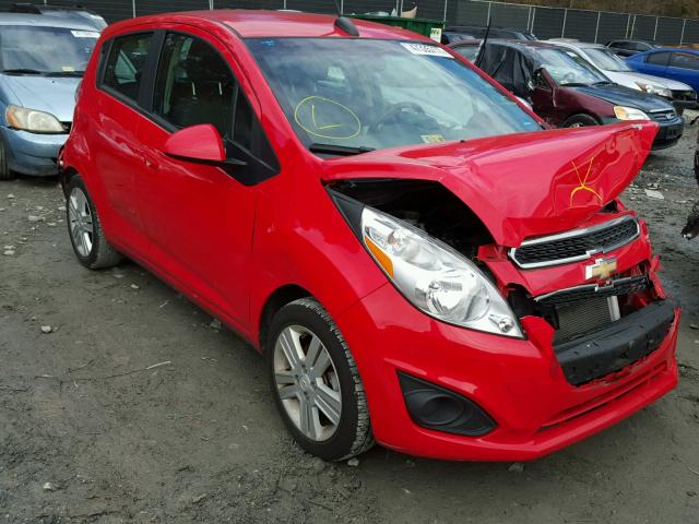 KL8CB6S91FC794769 - 2015 CHEVROLET SPARK LS RED photo 1