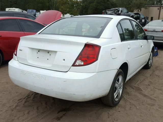 1G8AJ58F37Z116798 - 2007 SATURN ION LEVEL WHITE photo 4