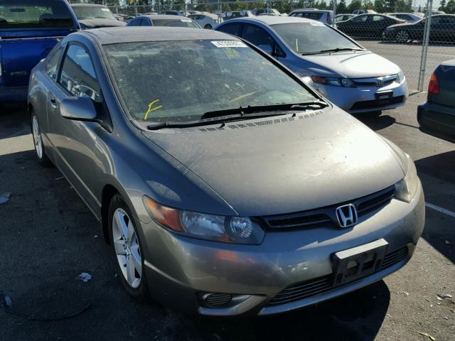 2HGFG12868H565084 - 2008 HONDA CIVIC EX GRAY photo 1