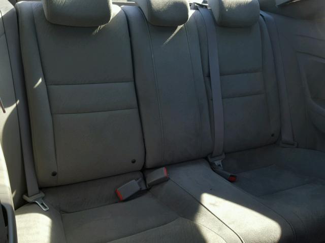 2HGFG12868H565084 - 2008 HONDA CIVIC EX GRAY photo 6