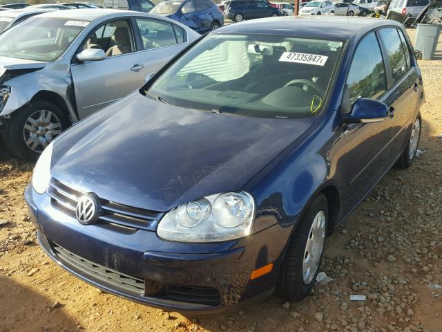 WVWDA71K78W016597 - 2008 VOLKSWAGEN RABBIT BLUE photo 2