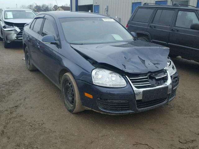 3VWJZ71K08M125489 - 2008 VOLKSWAGEN JETTA S BLUE photo 1