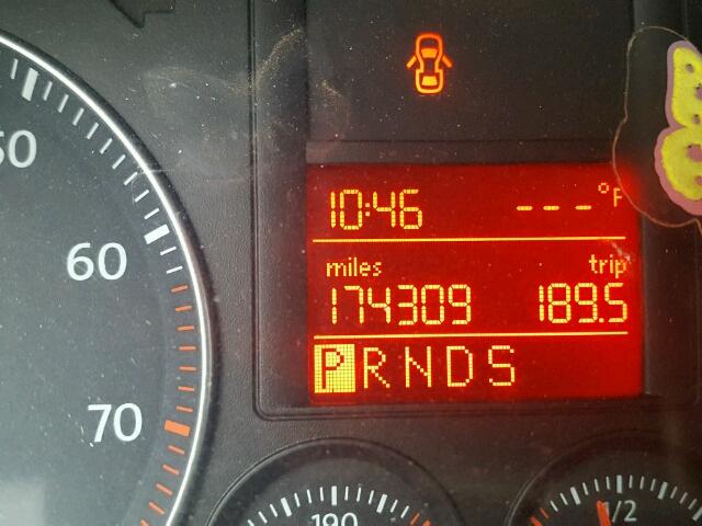 3VWJZ71K08M125489 - 2008 VOLKSWAGEN JETTA S 蓝色 照片 8