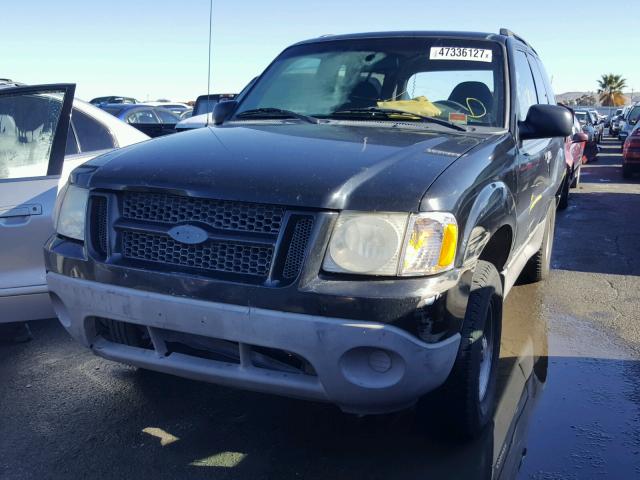 1FMYU60E41UB31976 - 2001 FORD EXPLORER S BLACK photo 2