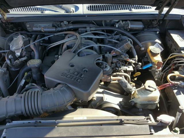 1FMYU60E41UB31976 - 2001 FORD EXPLORER S BLACK photo 7
