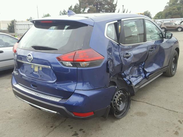 JN8AT2MT6JW452789 - 2018 NISSAN ROGUE S BLUE photo 4