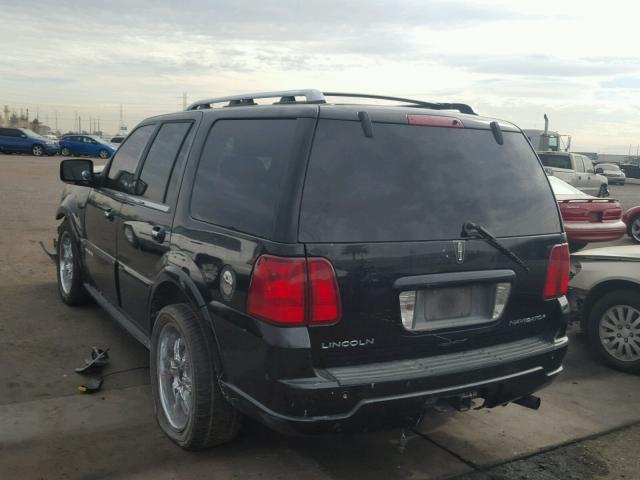 5LMFU28555LJ05335 - 2005 LINCOLN NAVIGATOR BLACK photo 3