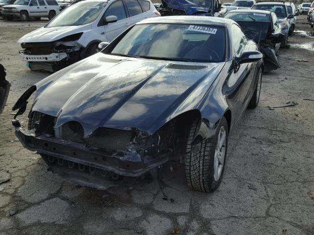 WDBWK54F86F109942 - 2006 MERCEDES-BENZ SLK 280 BLACK photo 2
