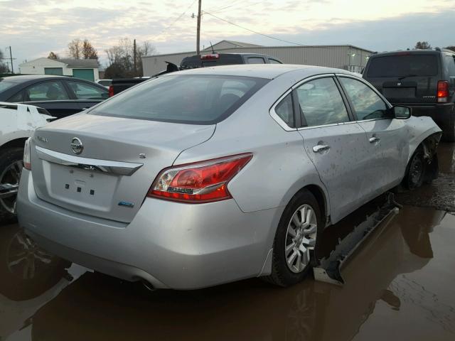 1N4AL3AP3DN454850 - 2013 NISSAN ALTIMA 2.5 SILVER photo 4