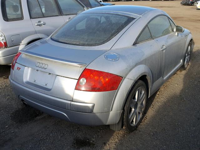 TRUSC28NX31023432 - 2003 AUDI TT SILVER photo 4