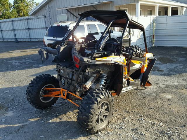 3NSVDE928GF448671 - 2016 POLARIS RZR XP TUR ORANGE photo 4