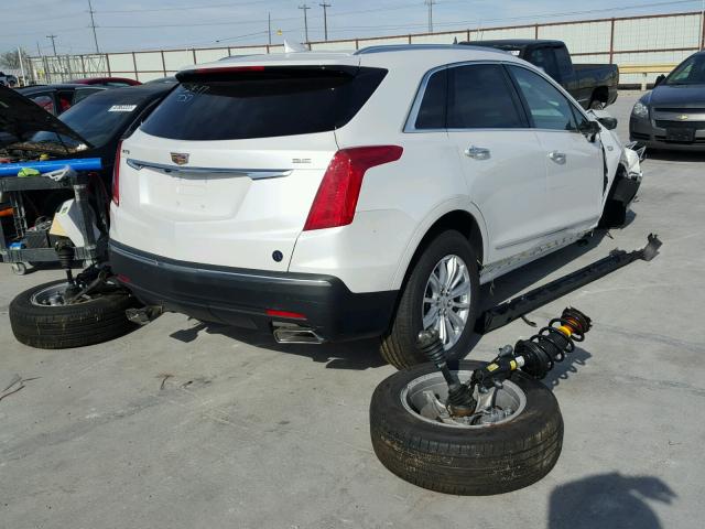 1GYKNARS8JZ115490 - 2018 CADILLAC XT5 WHITE photo 4