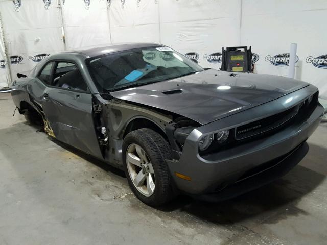 2B3CJ4DG3BH542928 - 2011 DODGE CHALLENGER GRAY photo 1