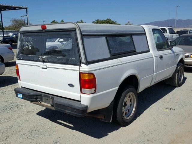 1FTYR10U6WPA99456 - 1998 FORD RANGER WHITE photo 4