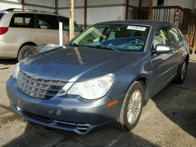 1C3LC56R88N284312 - 2008 CHRYSLER SEBRING TO BLUE photo 2